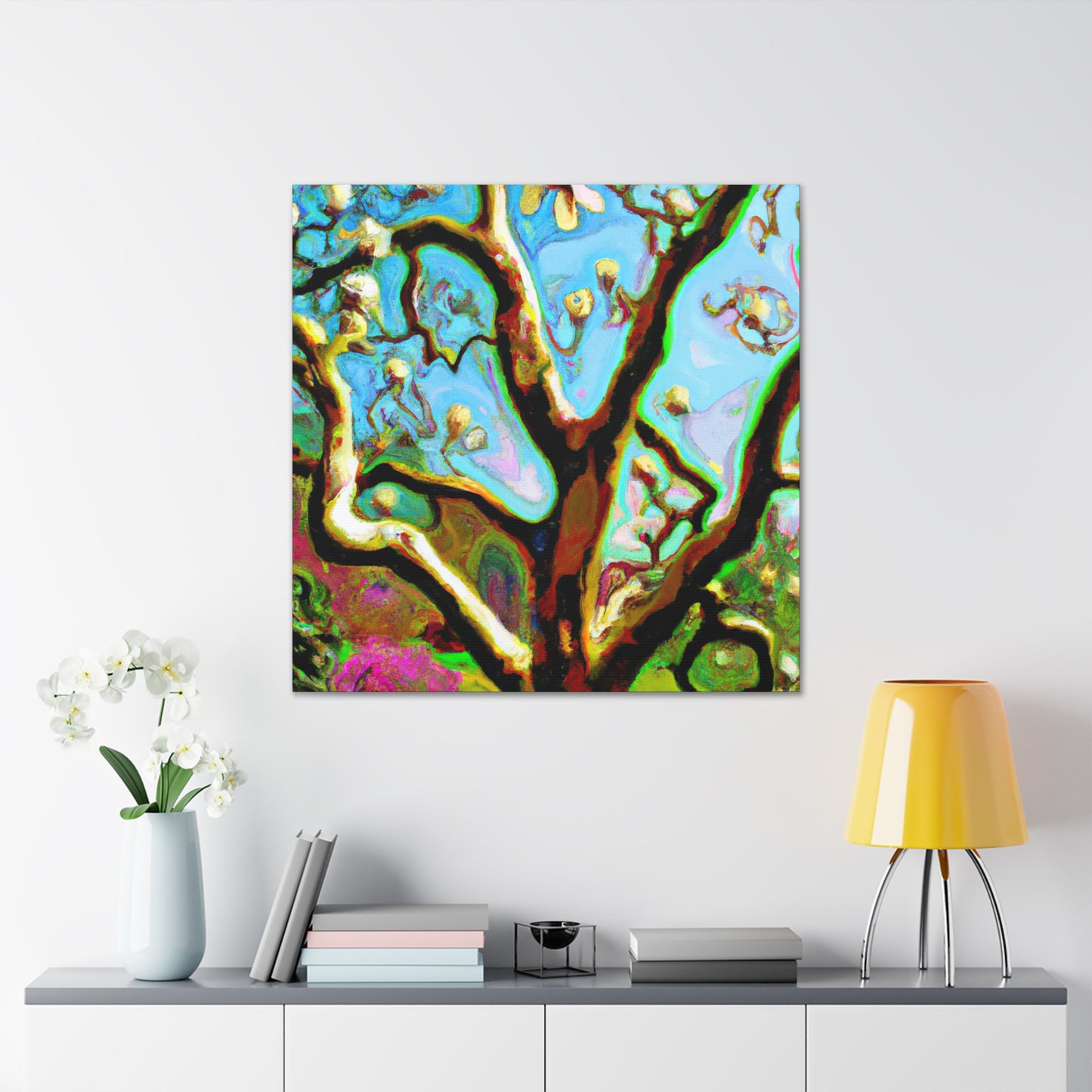 Magnolia Dreamscape. - Canvas