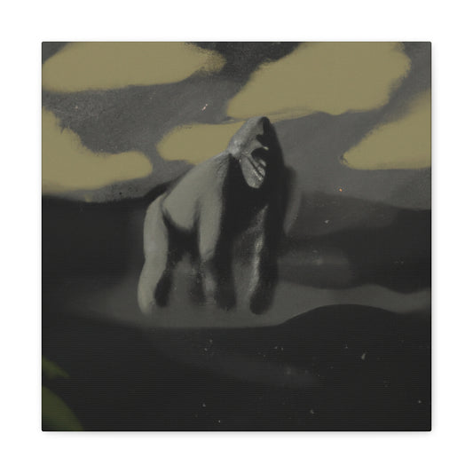 Gorilla in Surrealism - Canvas