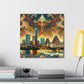 "Enigmatic Austin Dreamscape" - Canvas