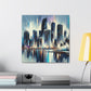 Vibrant Miami Skies - Canvas