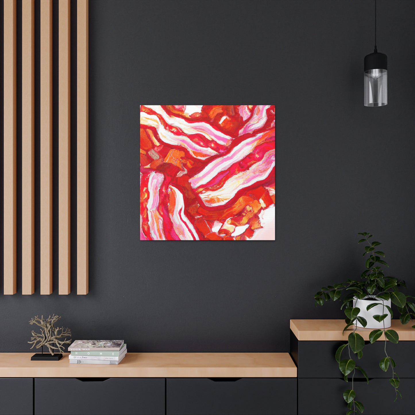 Bacon in Baroque Style - Canvas