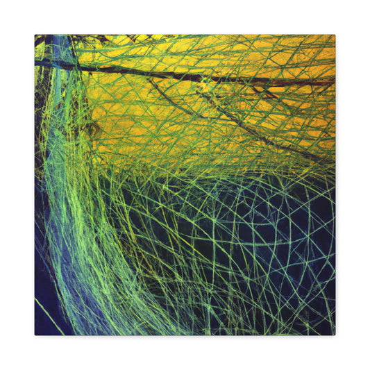 "Fishing Nets of Dreams" - Canvas