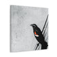 "Red Winged Blackbird Calls" - Canvas