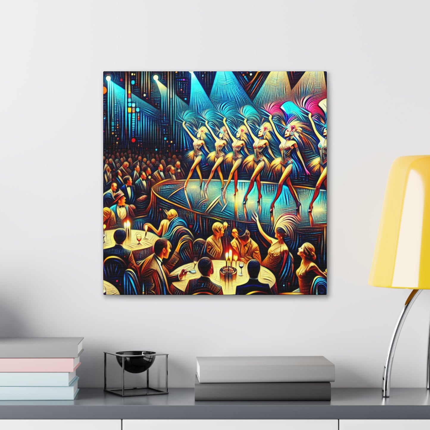 "Ecstatic Cabaret Serenade" - Canvas