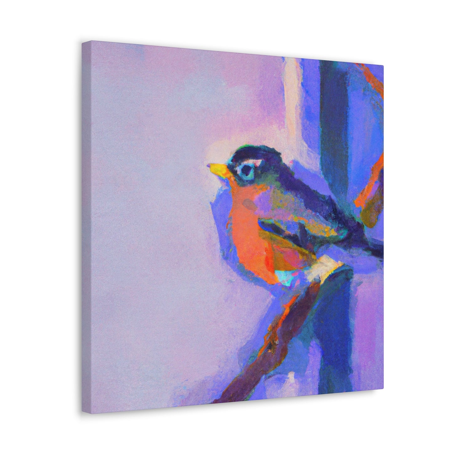 "American Robin Reflection" - Canvas