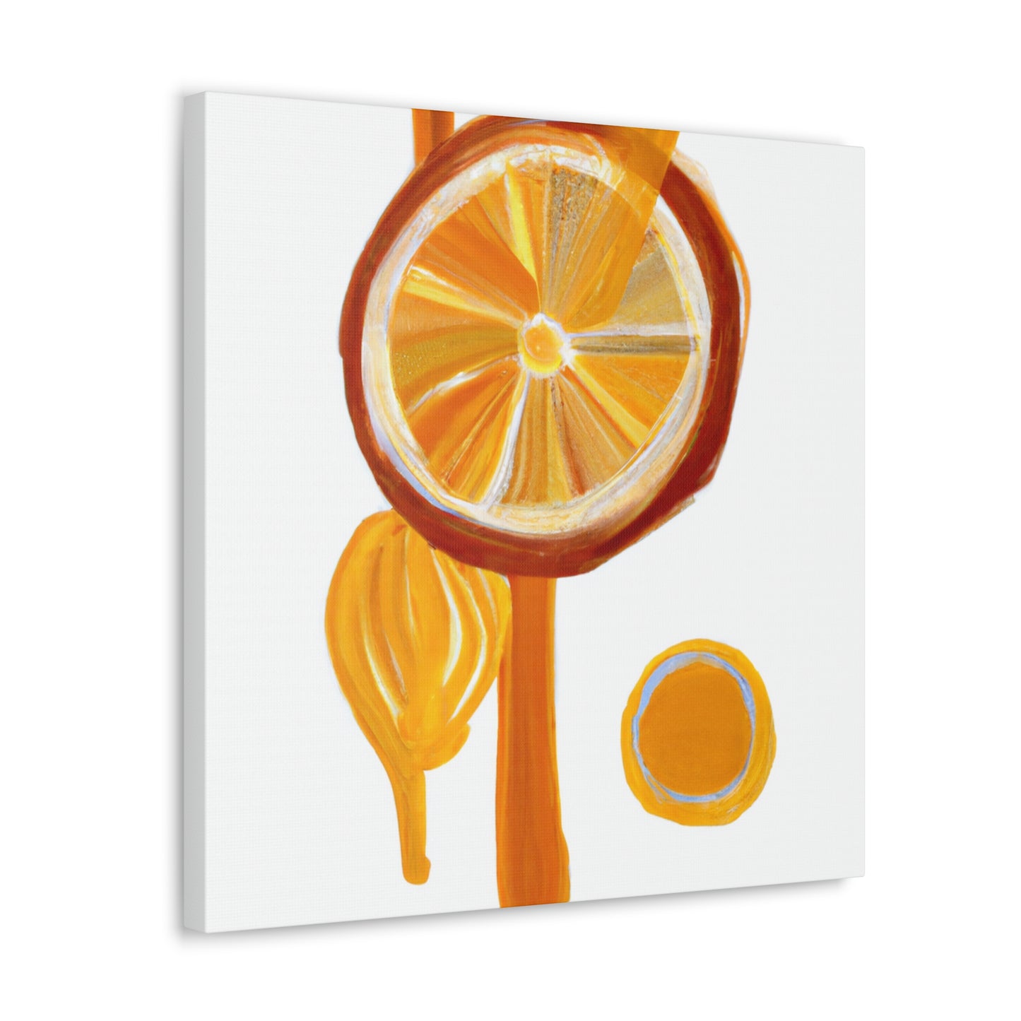 "Orange Glows Ablaze" - Canvas