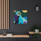 "Sea Lion in Jazz Age" - Canvas