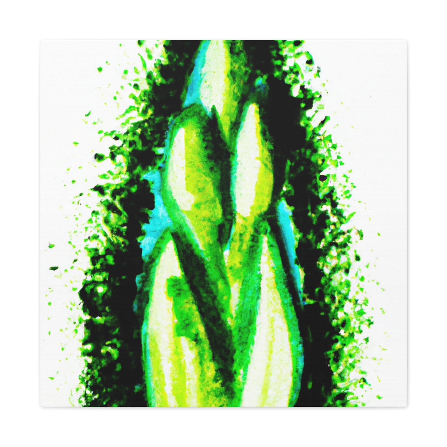 "Springs Asparagus Bounty" - Canvas