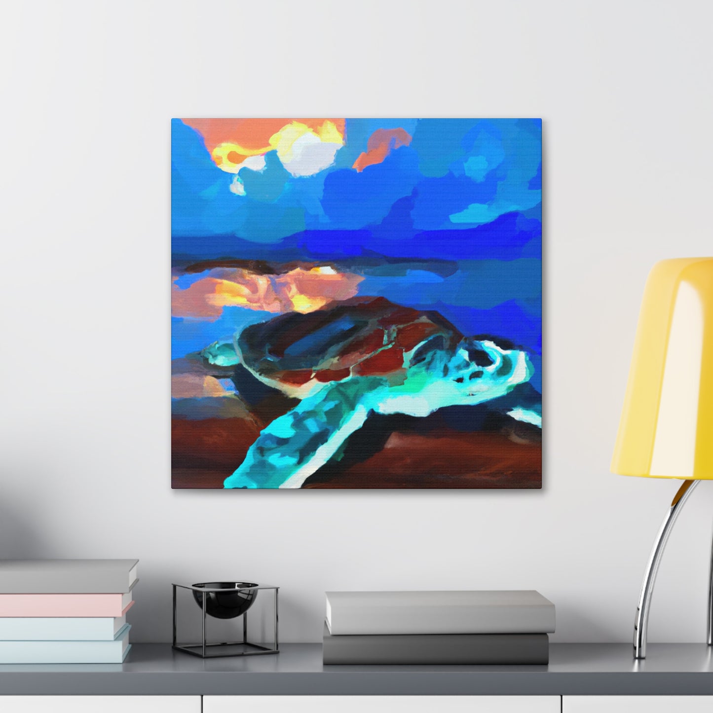 Sea Turtle Odyssey - Canvas