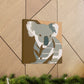 "Koala in Art Deco" - Canvas