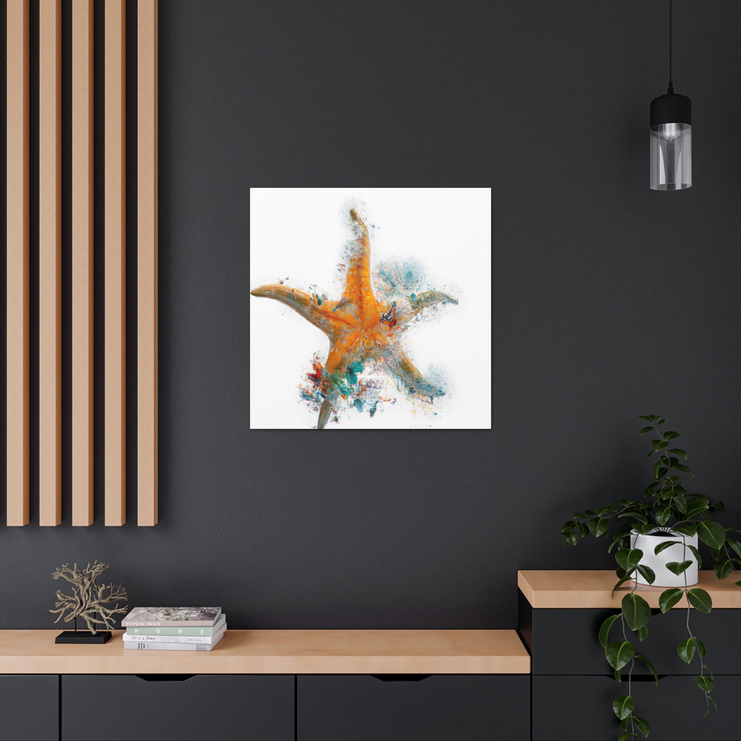 Starfish in Twilight - Canvas