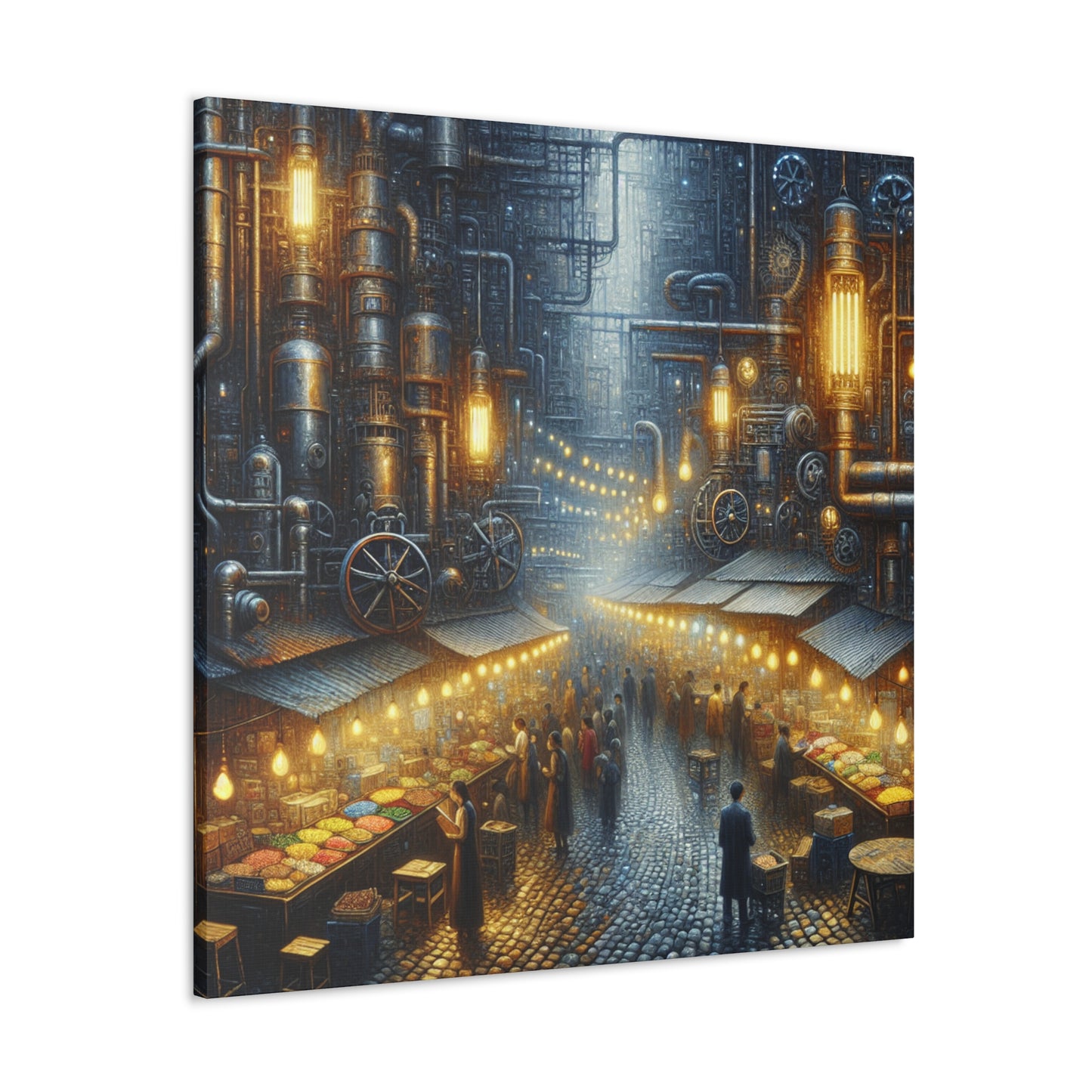 Midnight Bazaar Dreams - Canvas