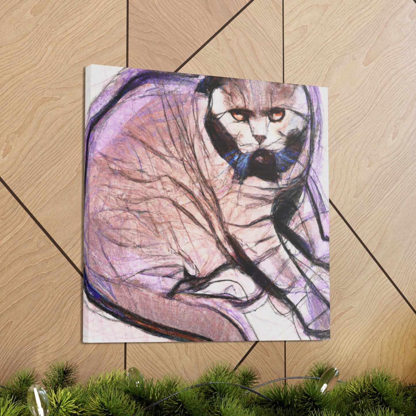 British Shorthair Impression - Canvas