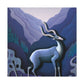 "Chamois in the Forest" - Canvas