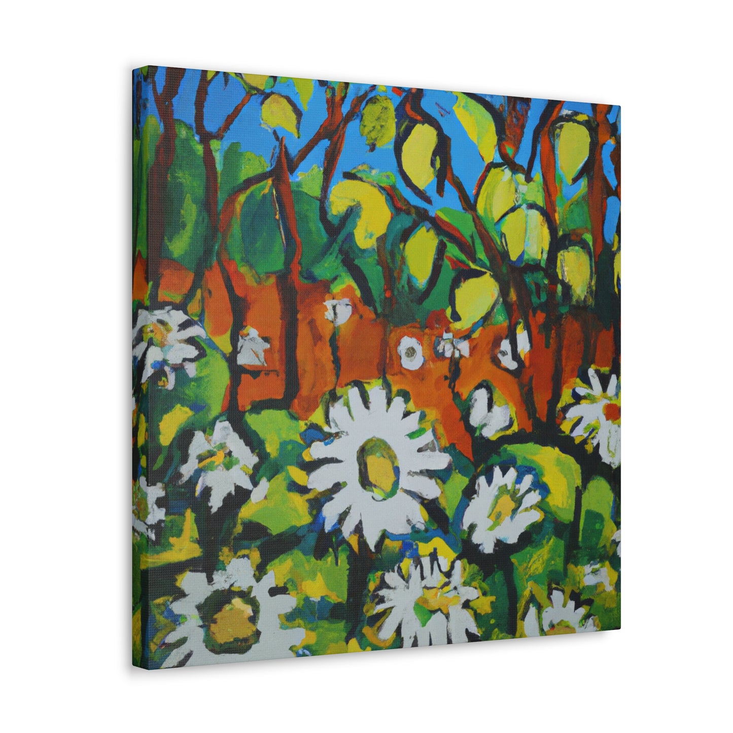 Daisy in the Meadow - Canvas