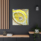 Lemon Zen Abstraction - Canvas