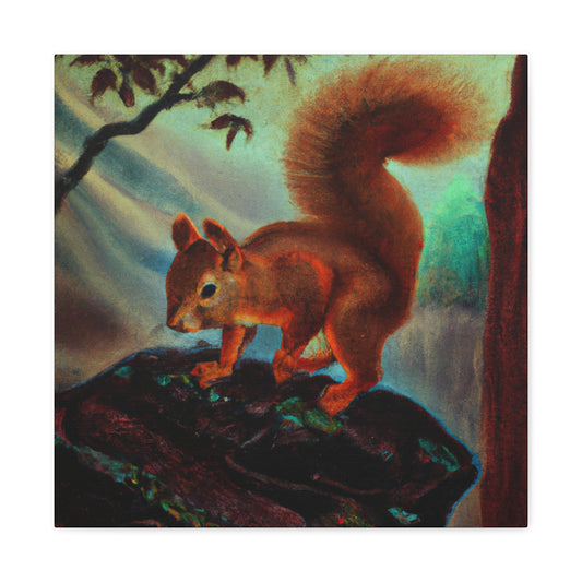 "Squirrel of the Century" - Canvas