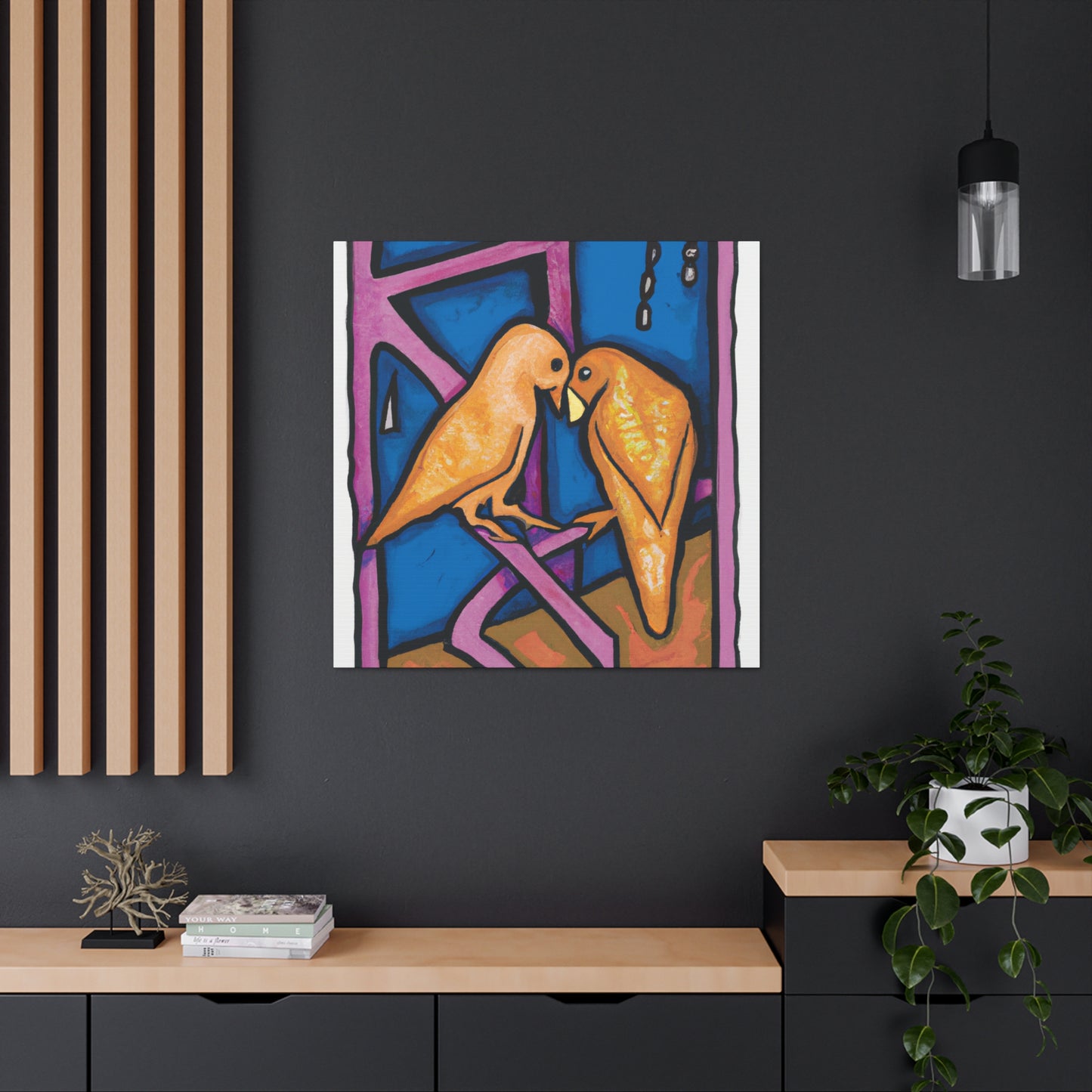 Lovers in Harmony. - Canvas