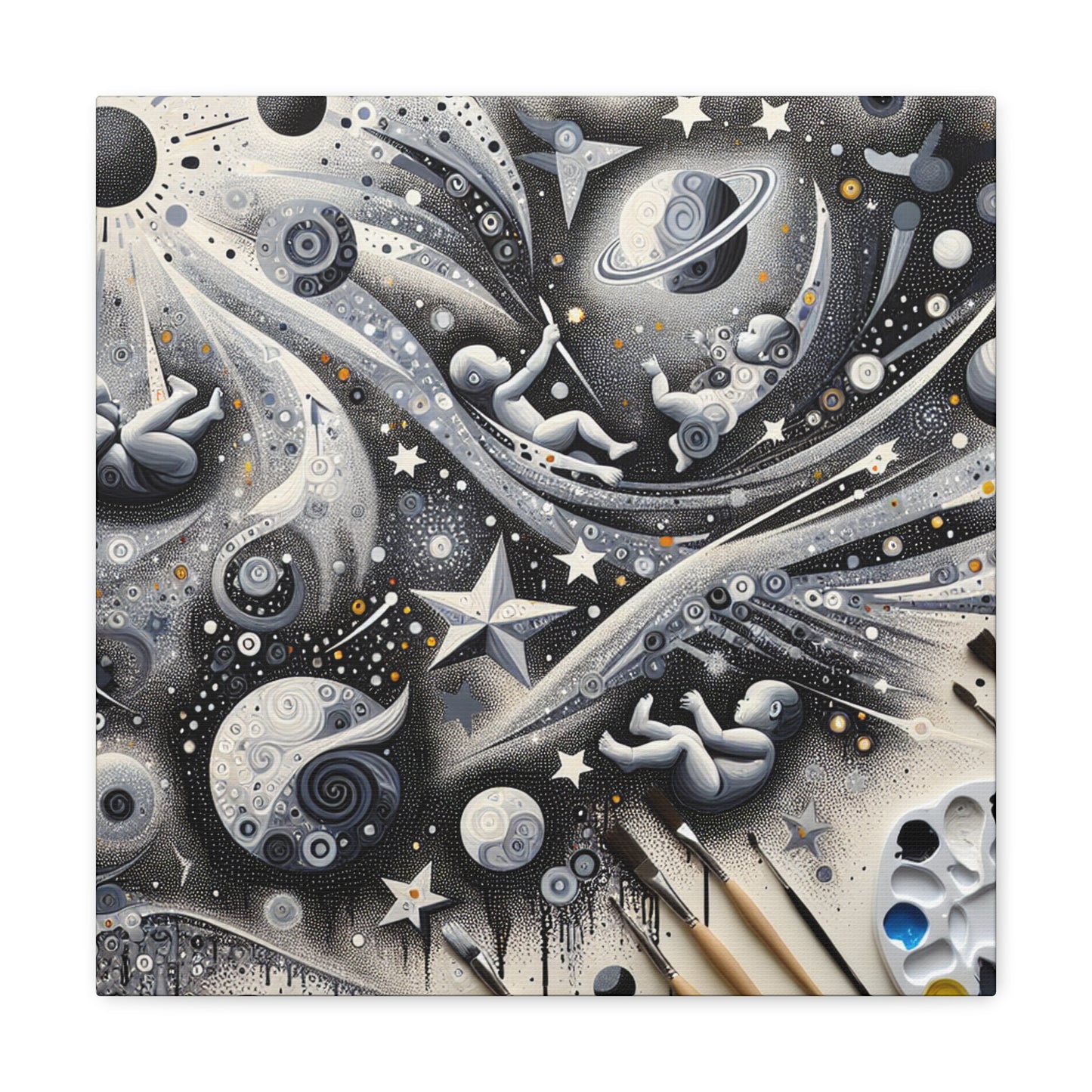 Starry Night Odyssey - Canvas