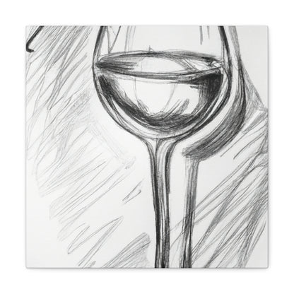 "Wine Glass Splendor" - Canvas