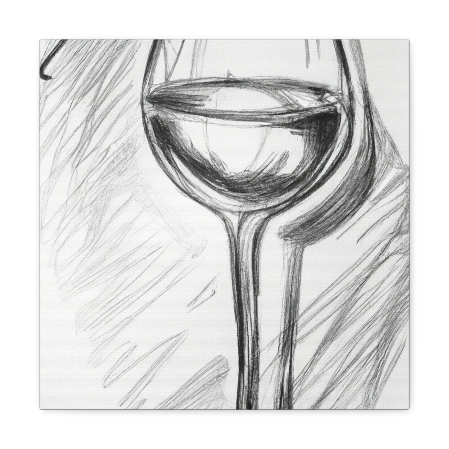 "Wine Glass Splendor" - Canvas