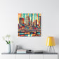 "Louisville Lively Colors" - Canvas