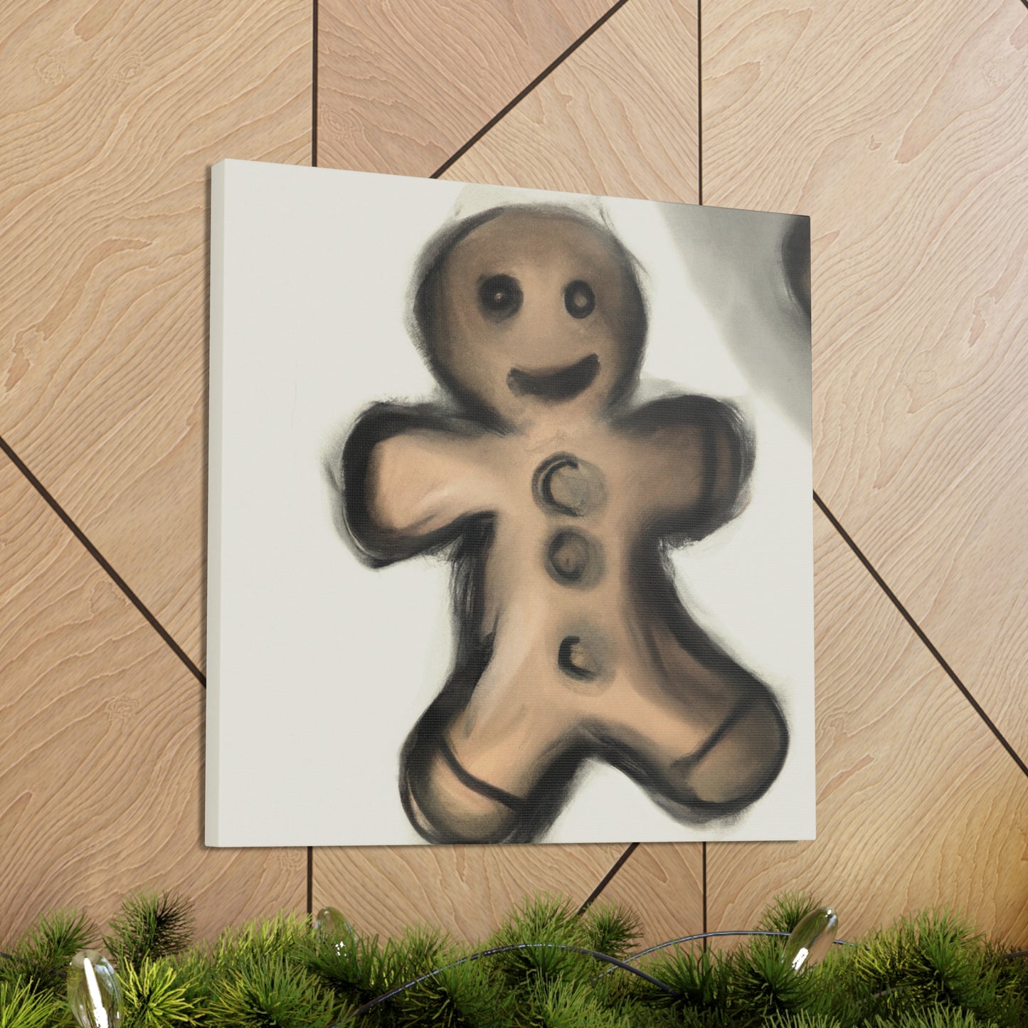 Gingerbread Man Symphony - Canvas