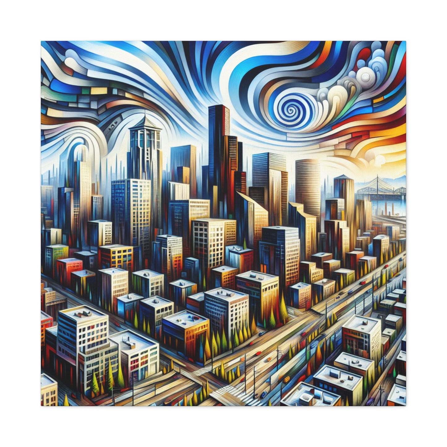 Emerald City Reverie - Canvas