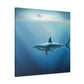 Sharks in Abstracted Light - Canvas