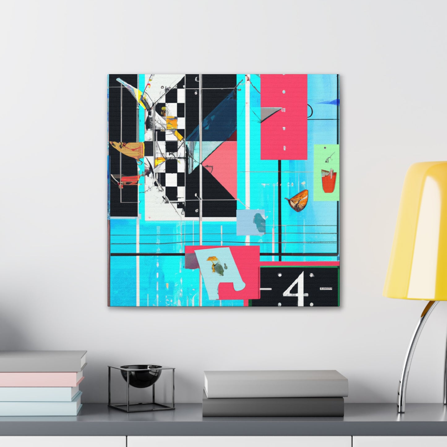 "Elegant Technological Symphony" - Canvas