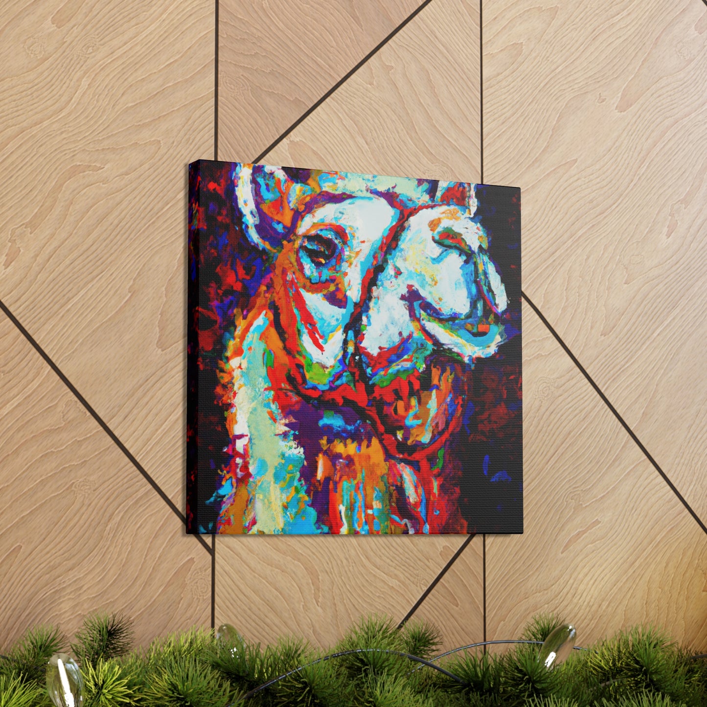 "Bactrian Camel Majesty" - Canvas