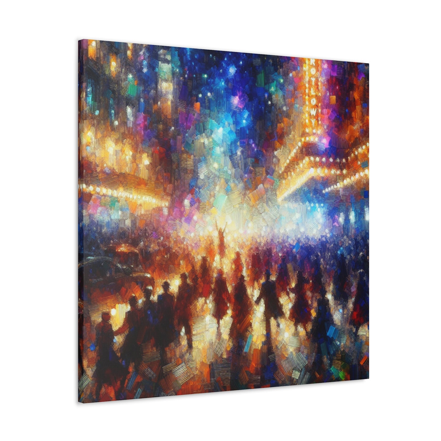 Vibrant Broadway Extravaganza - Canvas