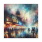 Rhythmic Nights Unveiled - Canvas