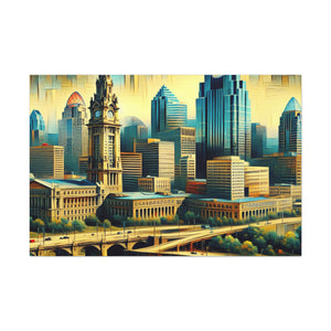 Queen City Vibes - Canvas