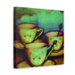 Tea Time Harmony. - Canvas