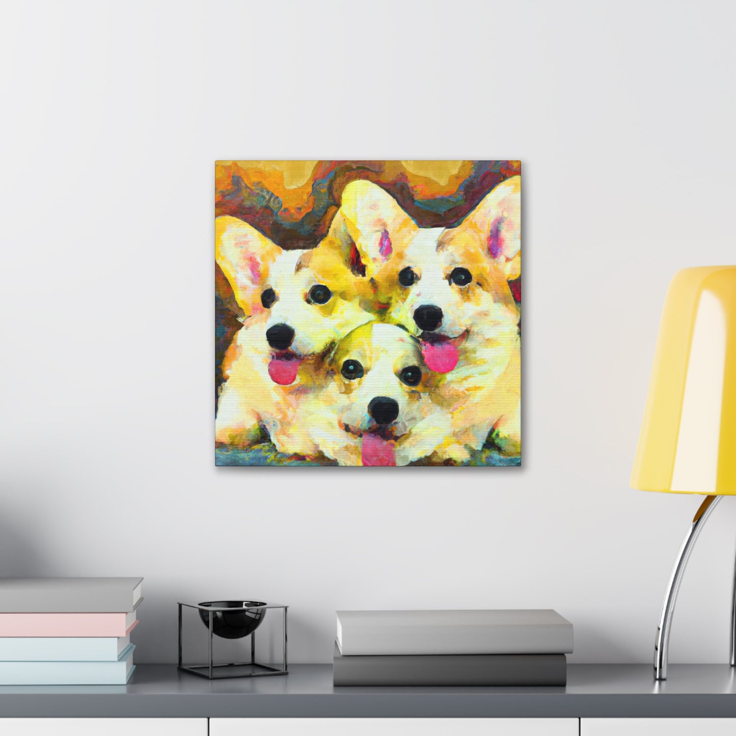 Corgi in a Dream - Canvas