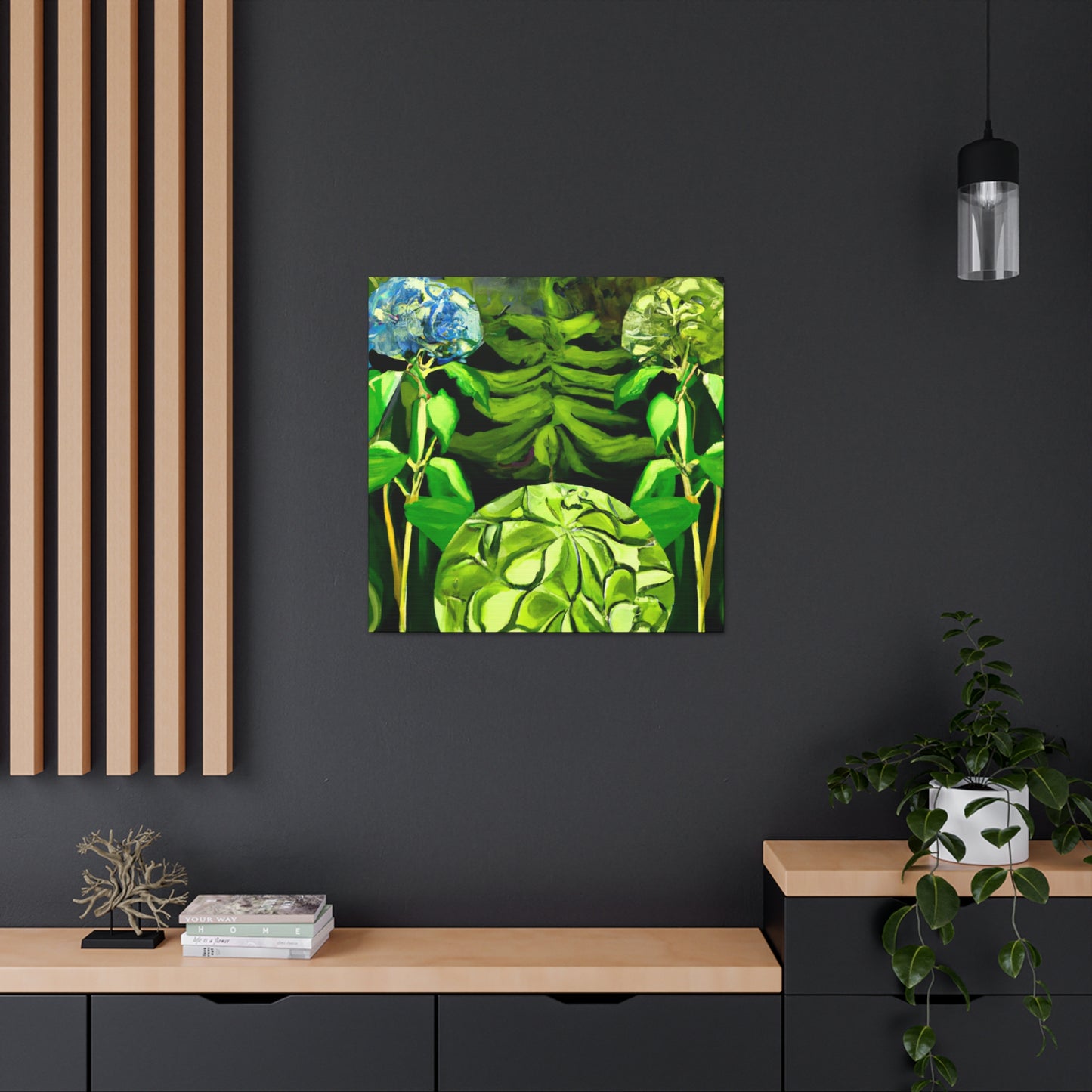 "Hydrangea's Surreal Dream" - Canvas