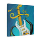 Fender in Art Nouveau - Canvas