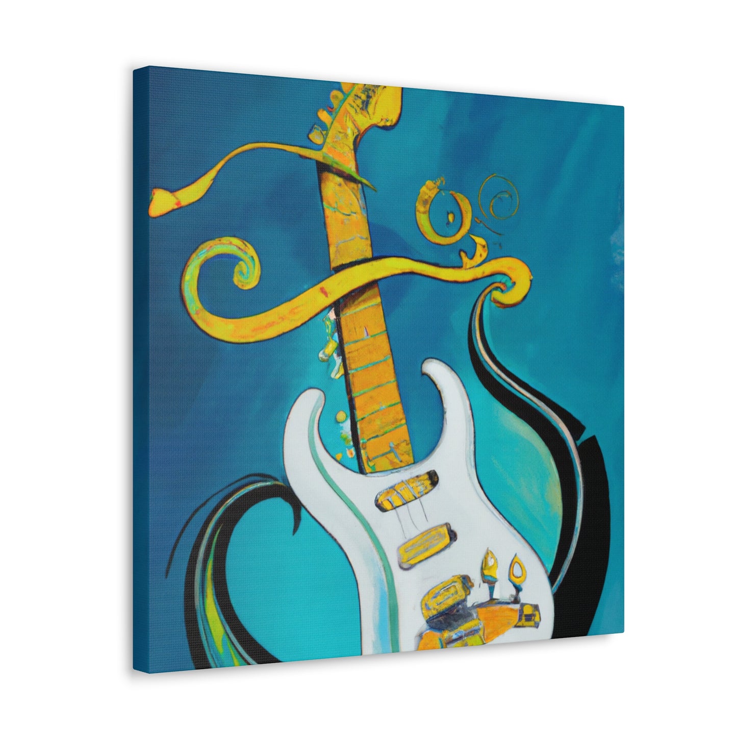 Fender in Art Nouveau - Canvas