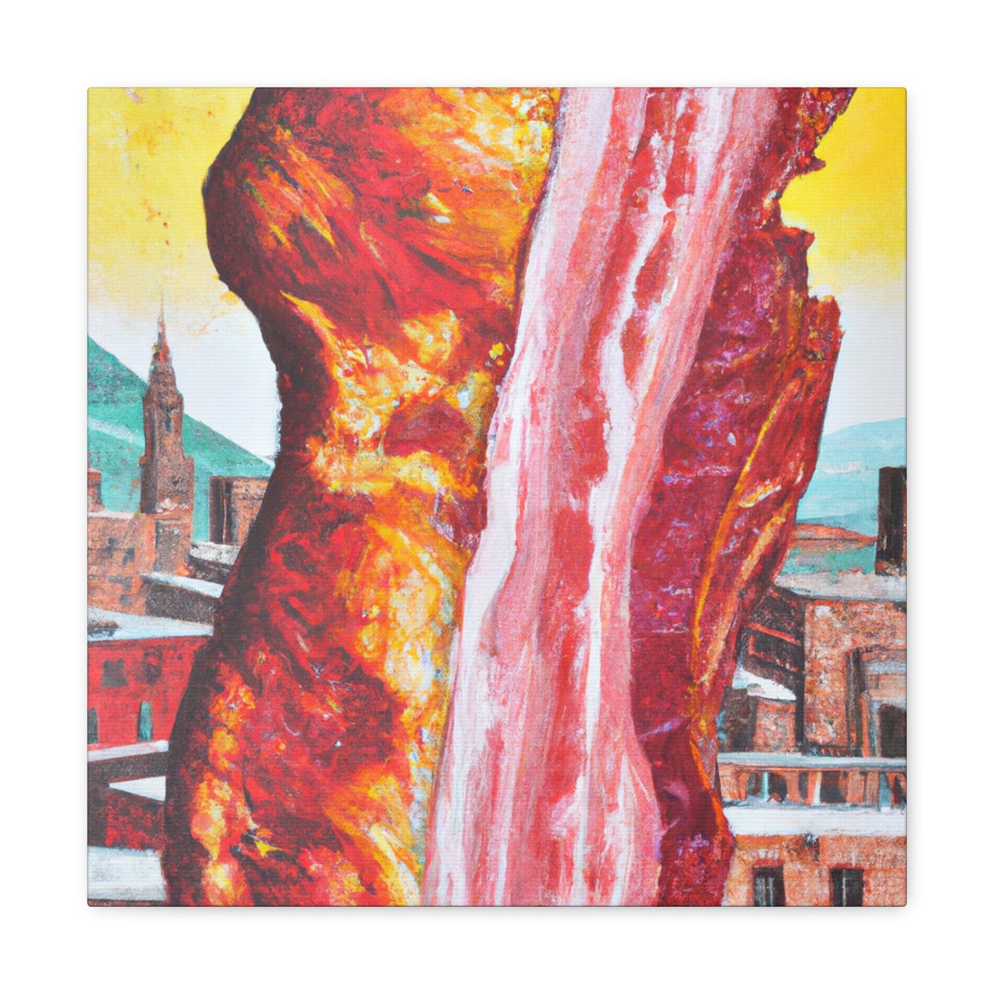 Bacon Street Masterpiece - Canvas