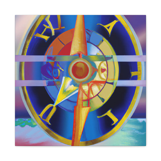 Compass of the Roaring Twenties - Canvas