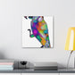 Rainbow Lorikeet Joy - Canvas