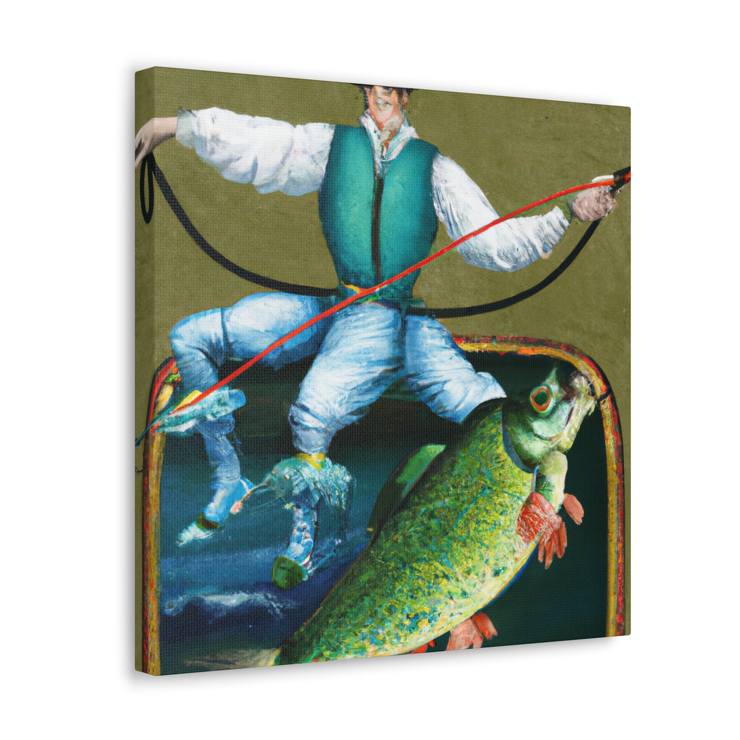 Fly Fishing Reverie - Canvas