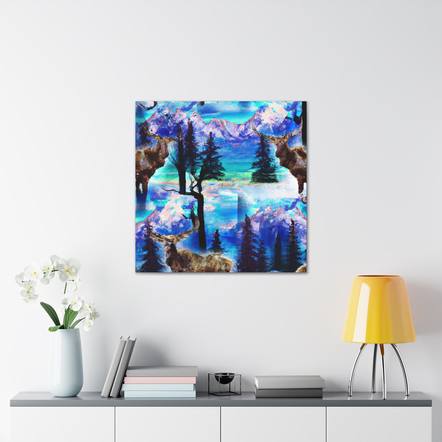 Elk of the Cosmos - Canvas