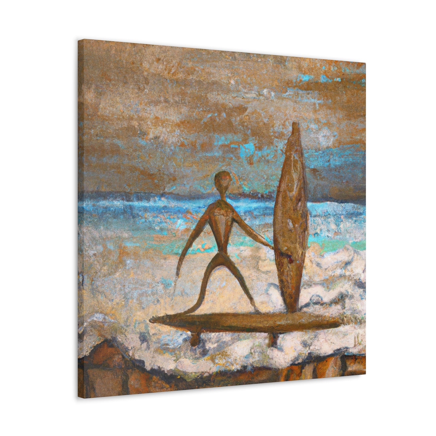 Surfing the Surrealistic - Canvas