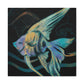 "Angelfish in Bloom" - Canvas