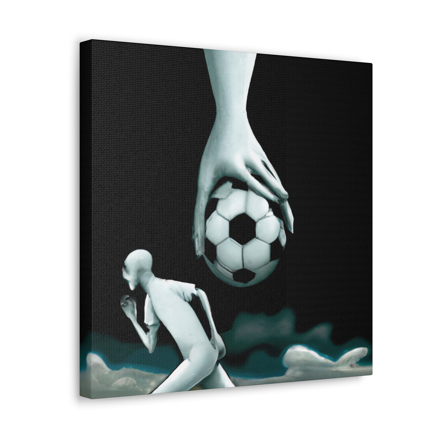 "Soccer: Artistic Expression" - Canvas