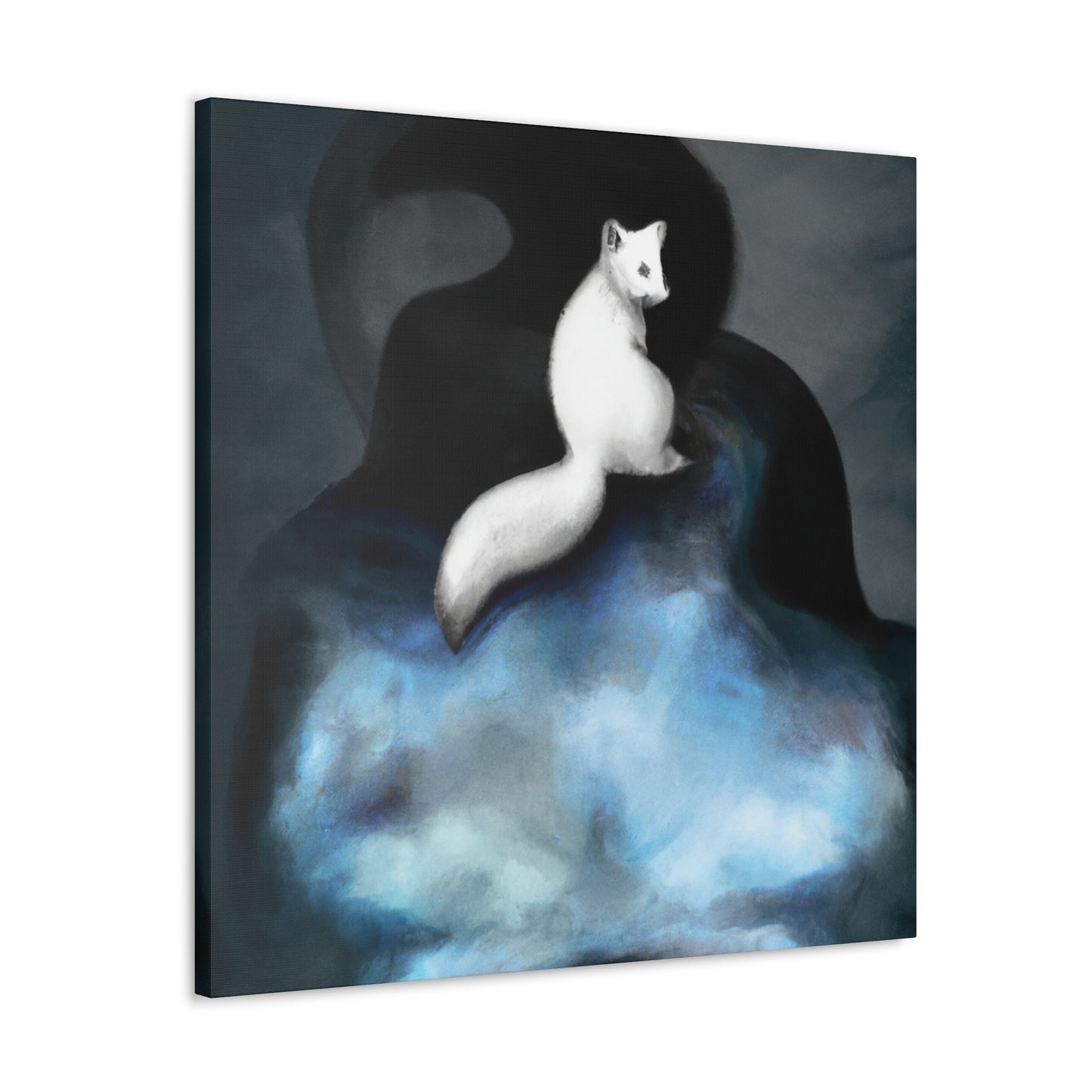 Arctic Fox Surrealism - Canvas