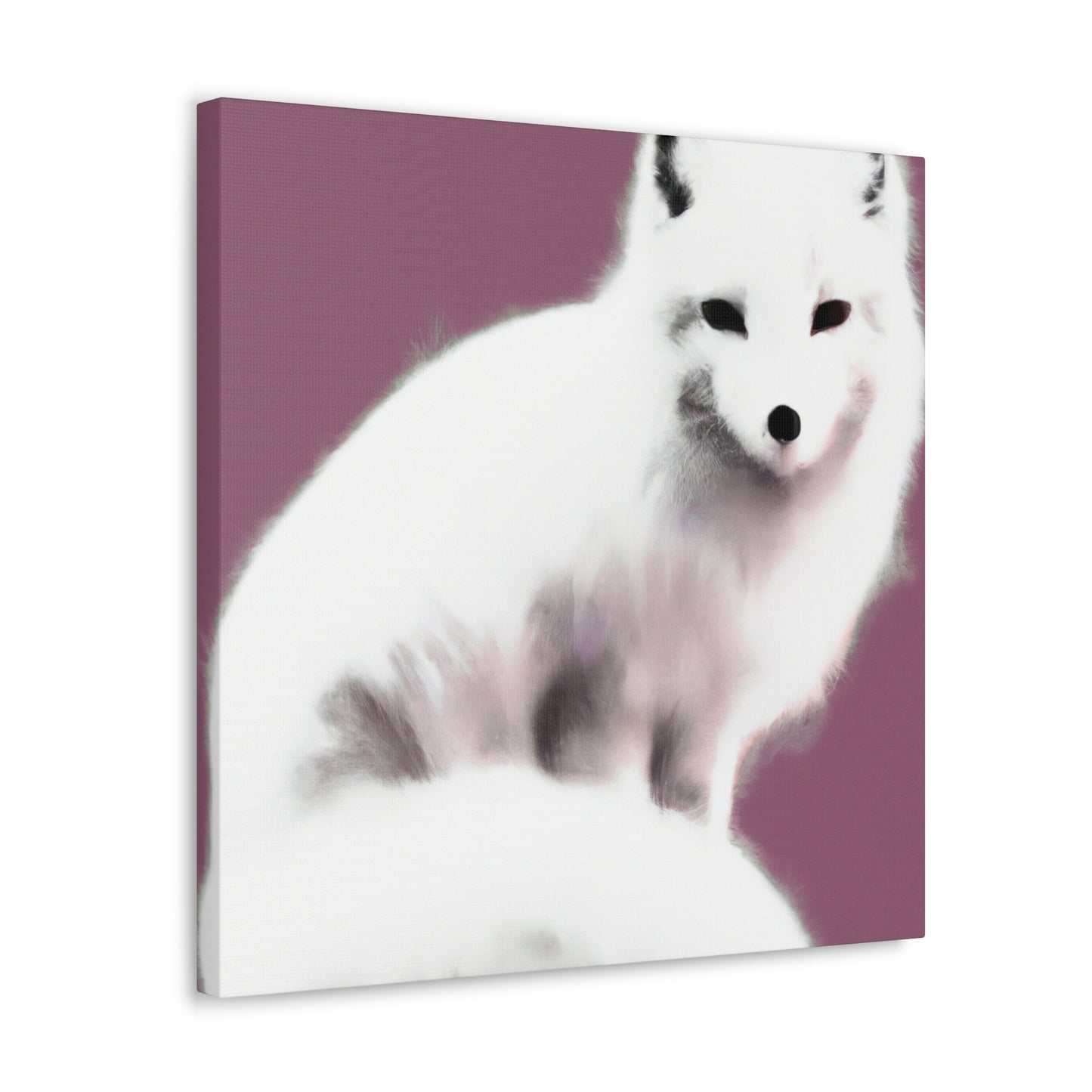 Arctic Fox Duo Bliss - Canvas