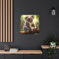 "Koala Sleepy Embrace" - Canvas